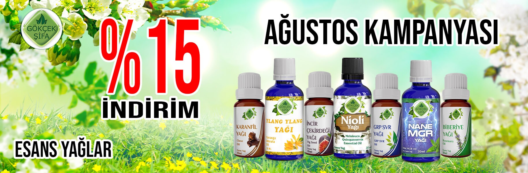Ağustos esans yağ