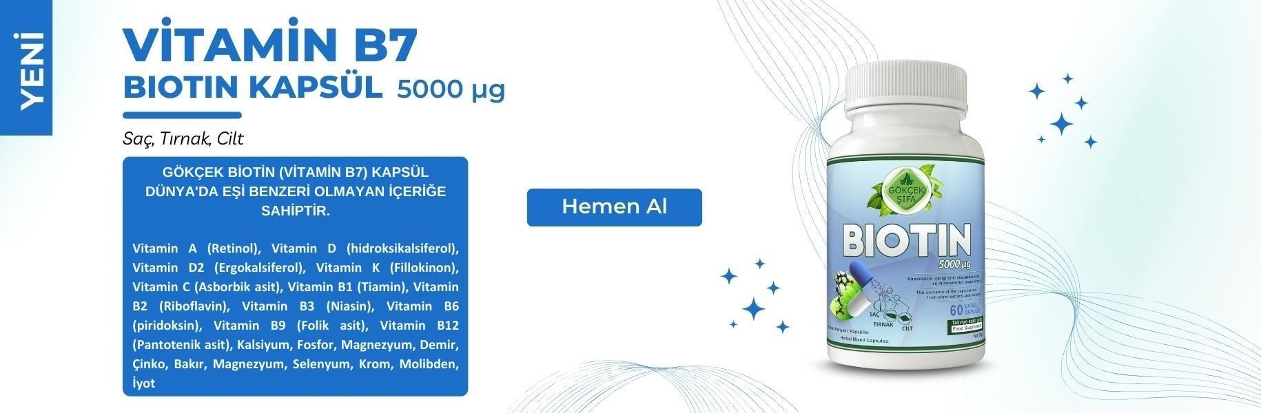 Biotin Kapsül