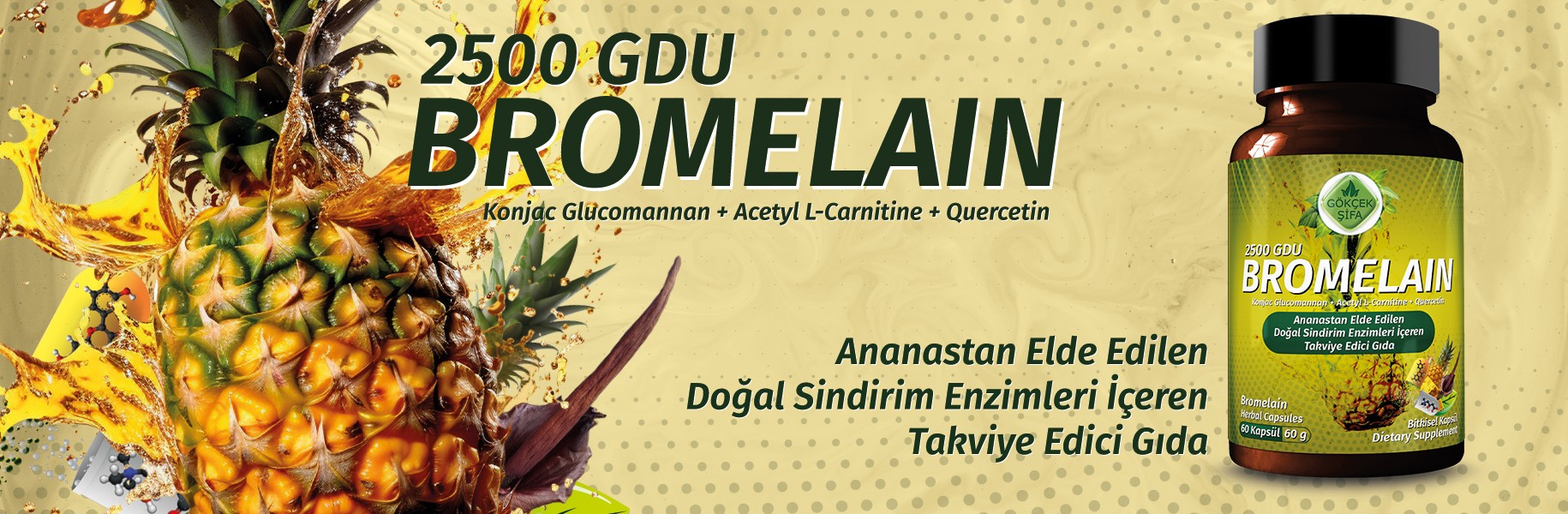 bromelain ürün