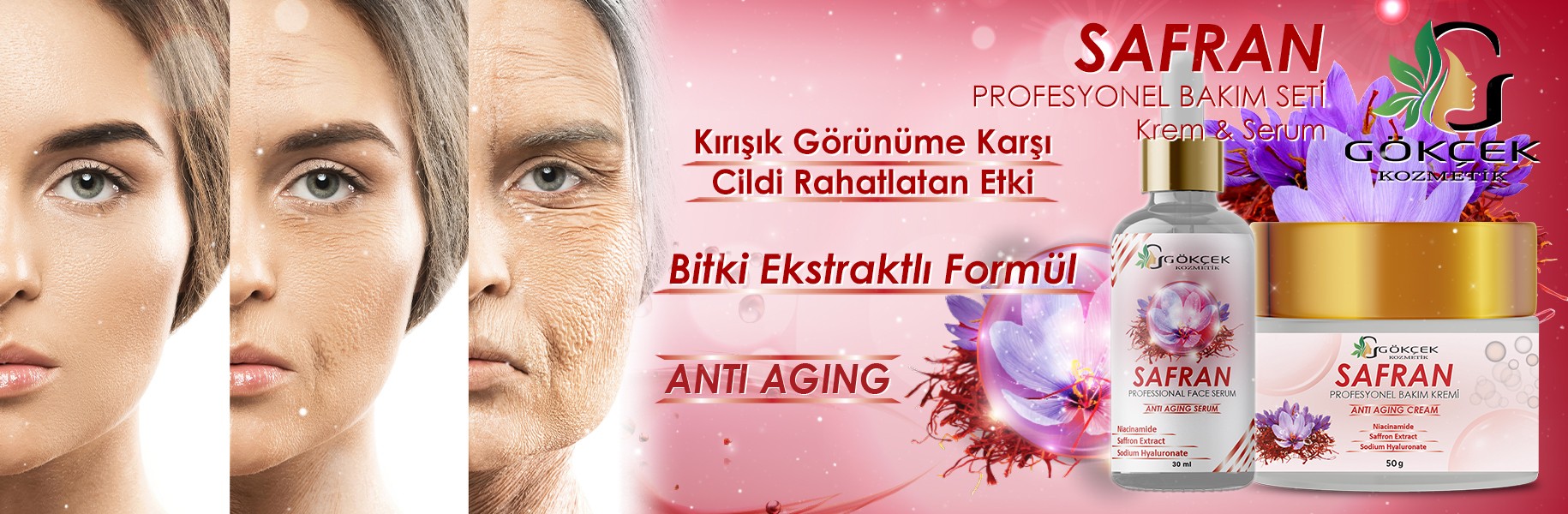 Safran Serum Krem Set