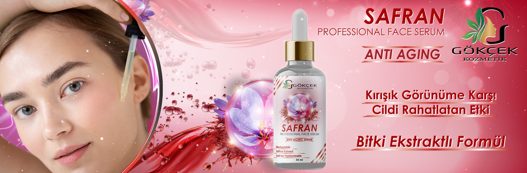 Safran Yüz Serumu