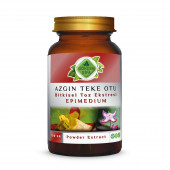 Azgın Teke Otu (Epimedium) Toz Ekstresi 100 gr. Cam Kavanoz