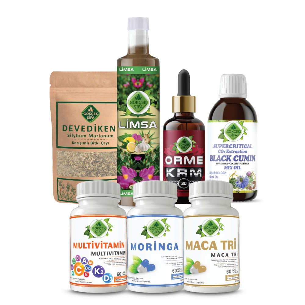 Multivitamin K Seti Gökçek Şifa Market İbrahim Gökçek Bitkisel